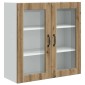 vidaXL Ραφιέρα τοίχου PORTO Artisan Oak 80 x 31 x 80 εκ.