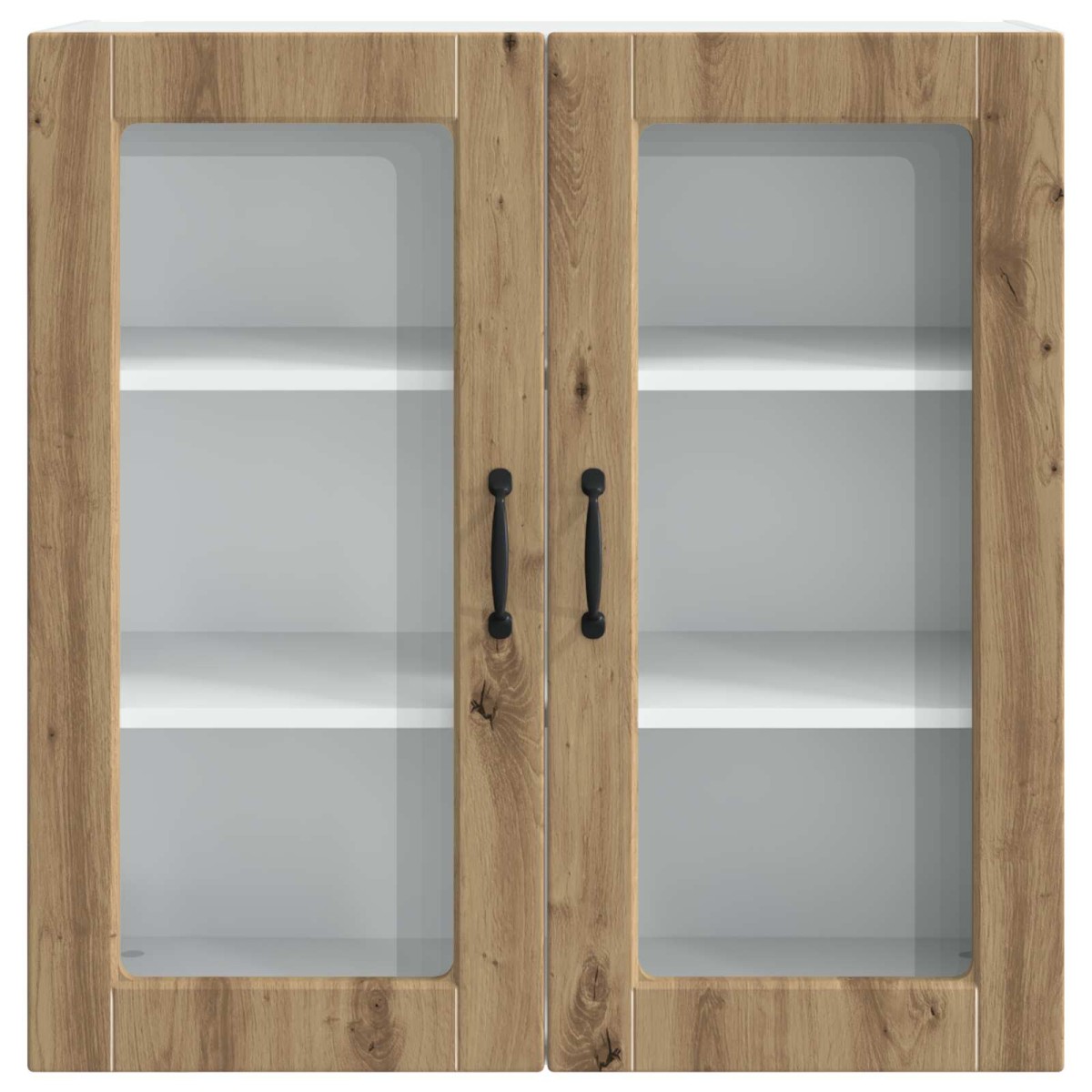 vidaXL Ραφιέρα τοίχου PORTO Artisan Oak 80 x 31 x 80 εκ.