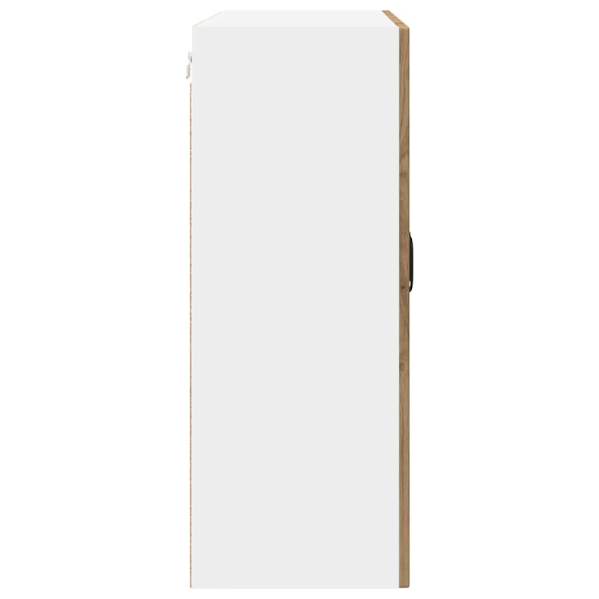 vidaXL Ραφιέρα τοίχου PORTO Artisan Oak 80 x 31 x 80 εκ.