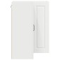 vidaXL Ντουλάπα Γωνίας PORTO Λευκό 57 x 57 x 80 εκ. Επεξεργασμένο Ξύλο