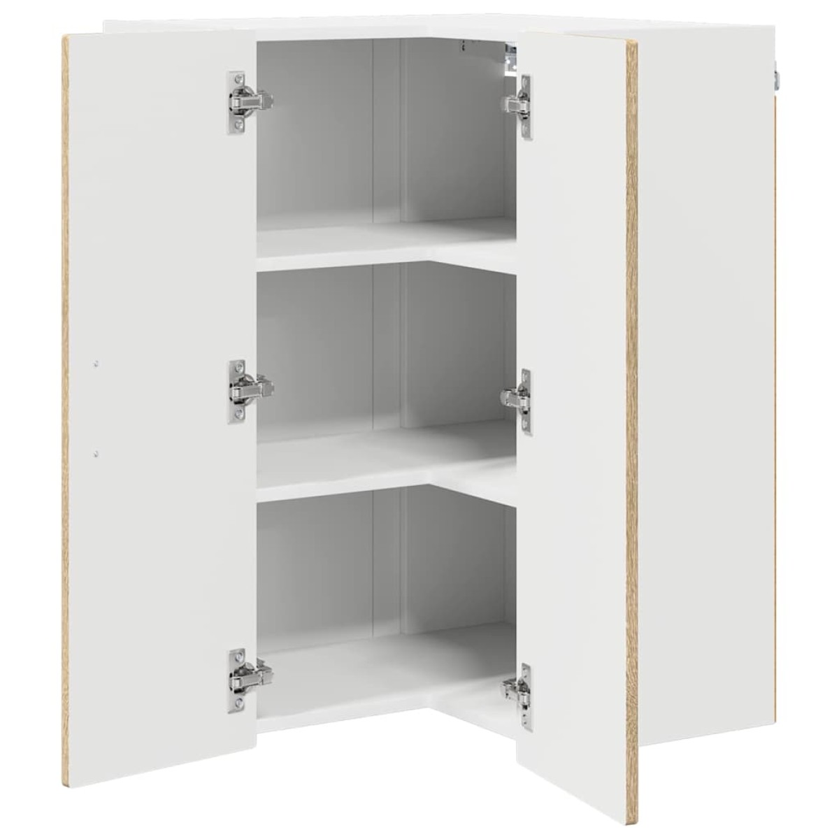 vidaXL Ντουλάπα Γωνίας PORTO Δρύς Sonoma 57 x 57 x 80 εκ.