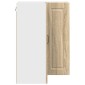 vidaXL Ντουλάπα Γωνίας PORTO Δρύς Sonoma 57 x 57 x 80 εκ.