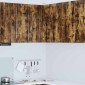vidaXL Ντουλάπα Γωνίας PORTO Καπνιστό Δρύς 57 x 57 x 80 εκ.