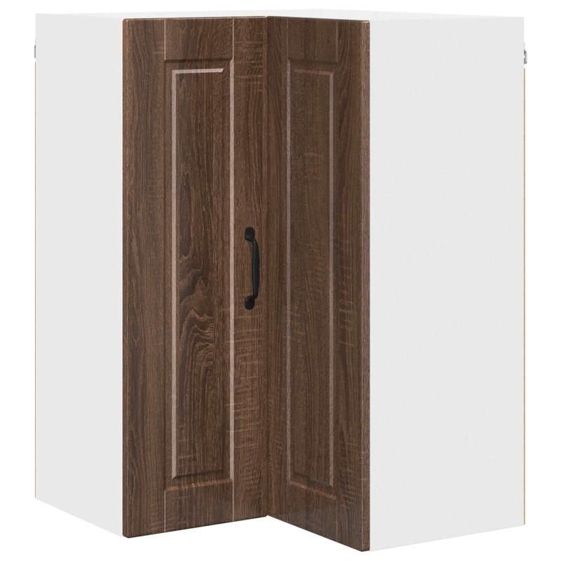 vidaXL Ντουλάπα Γωνίας PORTO Καφέ δρυς 57 x 57 x 80 εκ.