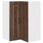 vidaXL Ντουλάπα Γωνίας PORTO Καφέ δρυς 57 x 57 x 80 εκ.