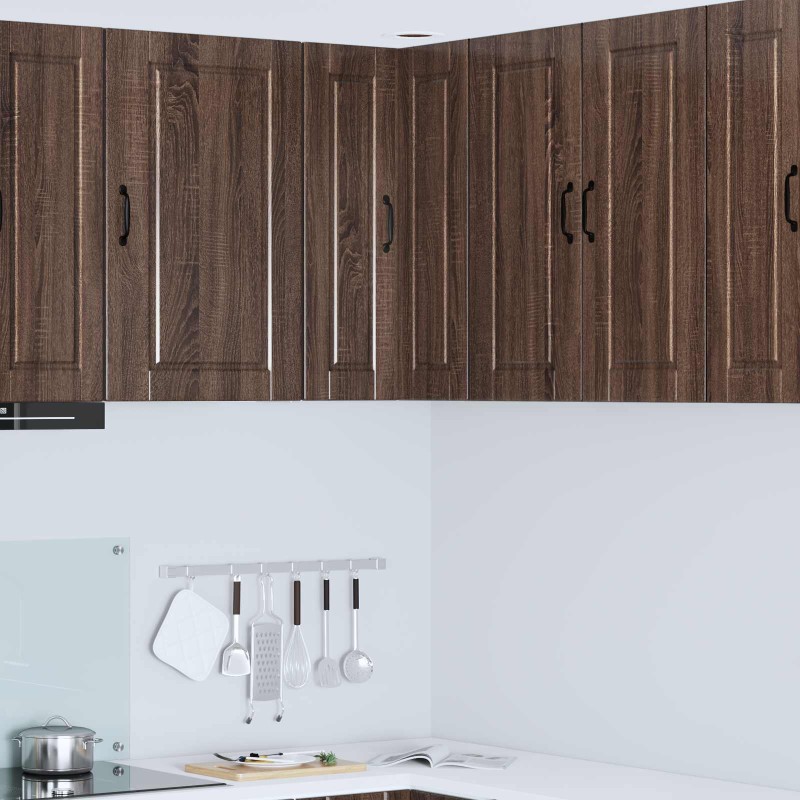 vidaXL Ντουλάπα Γωνίας PORTO Καφέ δρυς 57 x 57 x 80 εκ.