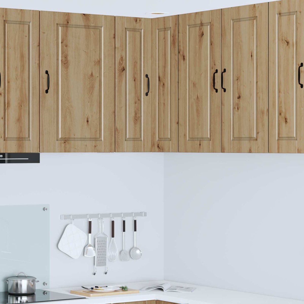 vidaXL Ντουλάπα Γωνίας PORTO Artisan Oak 57 x 57 x 80 εκ.