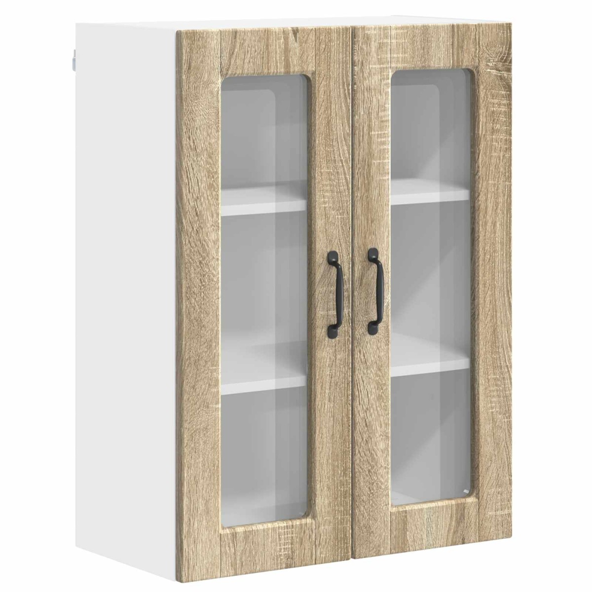 vidaXL Ραφιέρα τοίχου PORTO Δρύς Sonoma 60 x 31 x 80 εκ.