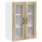 vidaXL Ραφιέρα τοίχου PORTO Δρύς Sonoma 60 x 31 x 80 εκ.