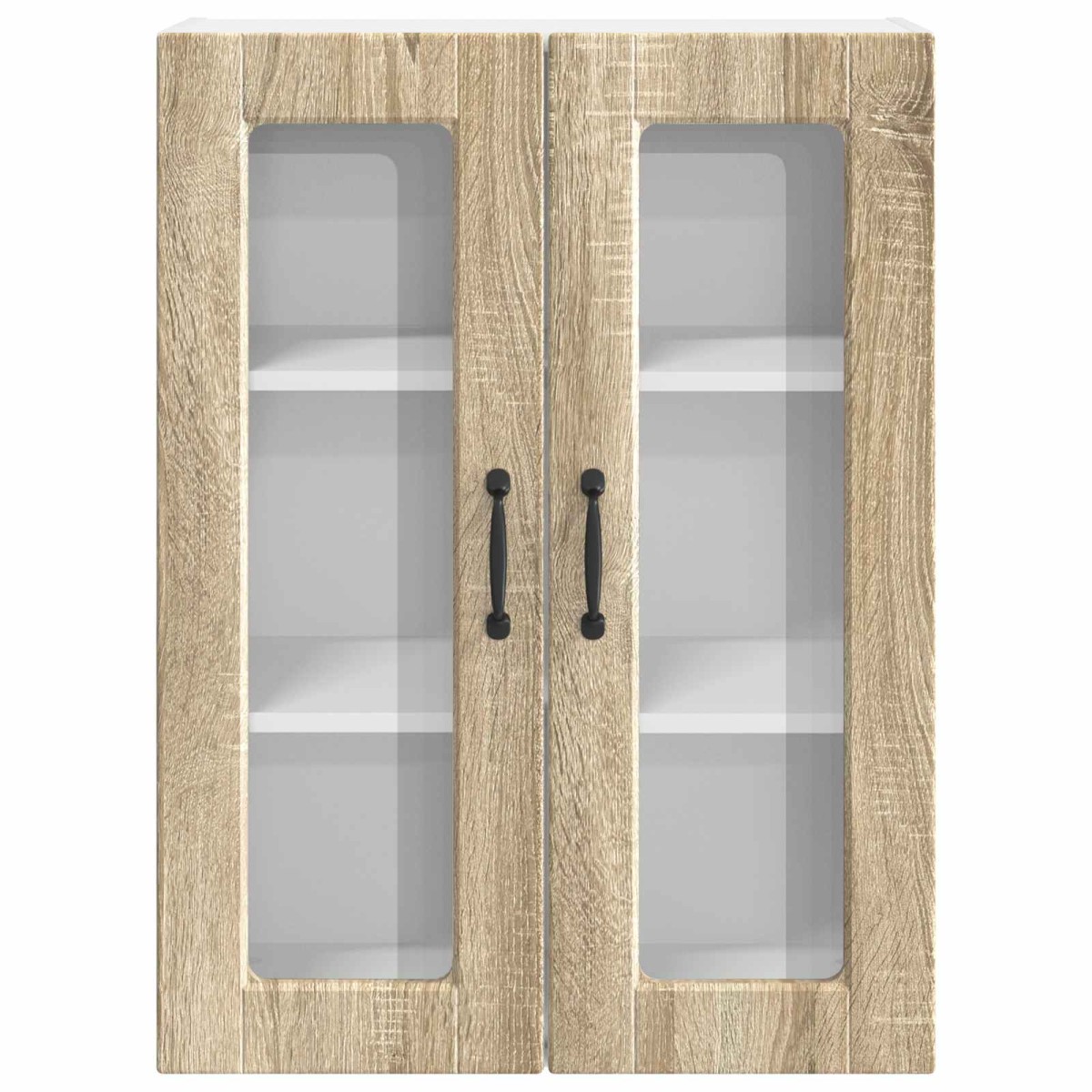 vidaXL Ραφιέρα τοίχου PORTO Δρύς Sonoma 60 x 31 x 80 εκ.