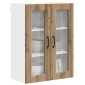 vidaXL Ραφιέρα τοίχου PORTO Artisan Oak 60 x 31 x 80 εκ.