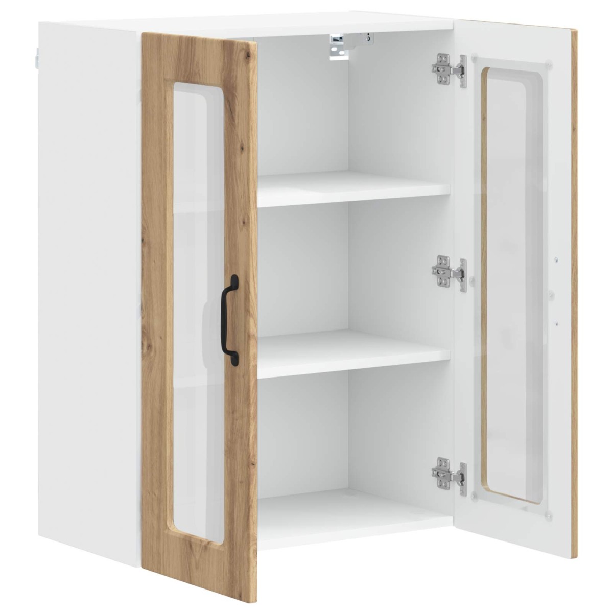 vidaXL Ραφιέρα τοίχου PORTO Artisan Oak 60 x 31 x 80 εκ.