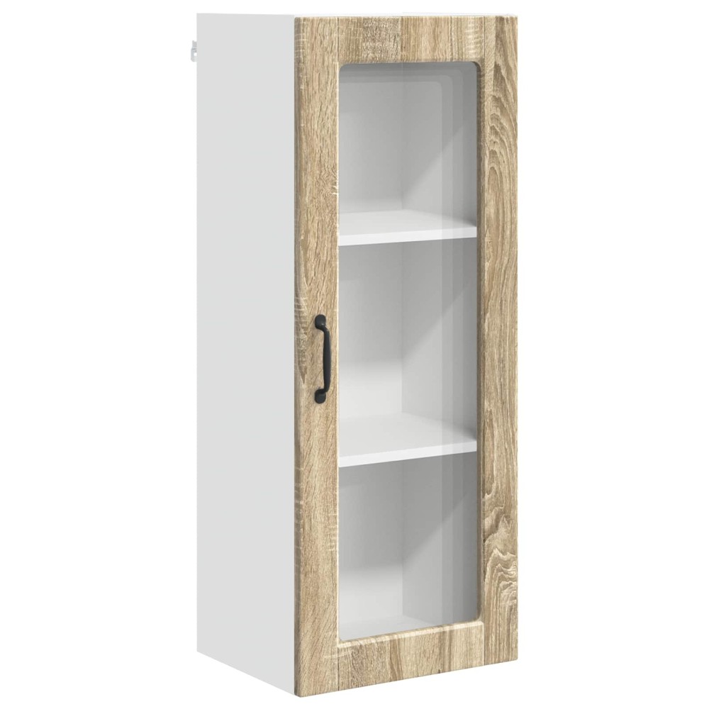 vidaXL Ραφιέρα τοίχου PORTO Δρύς Sonoma 40 x 31 x 100 εκ.