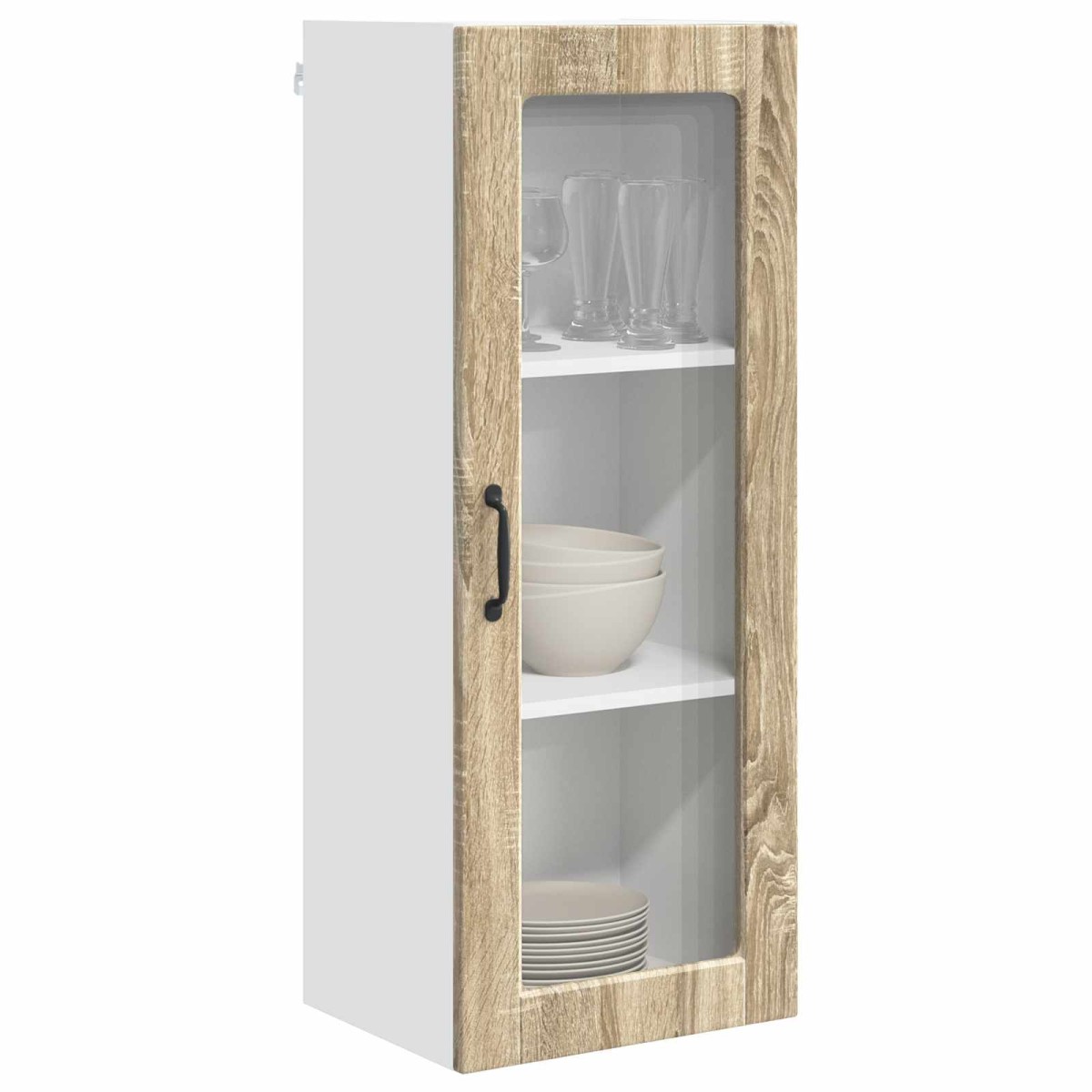 vidaXL Ραφιέρα τοίχου PORTO Δρύς Sonoma 40 x 31 x 100 εκ.