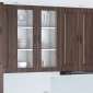 vidaXL Ραφιέρα τοίχου PORTO Καφέ δρυς 40 x 31 x 100 εκ.