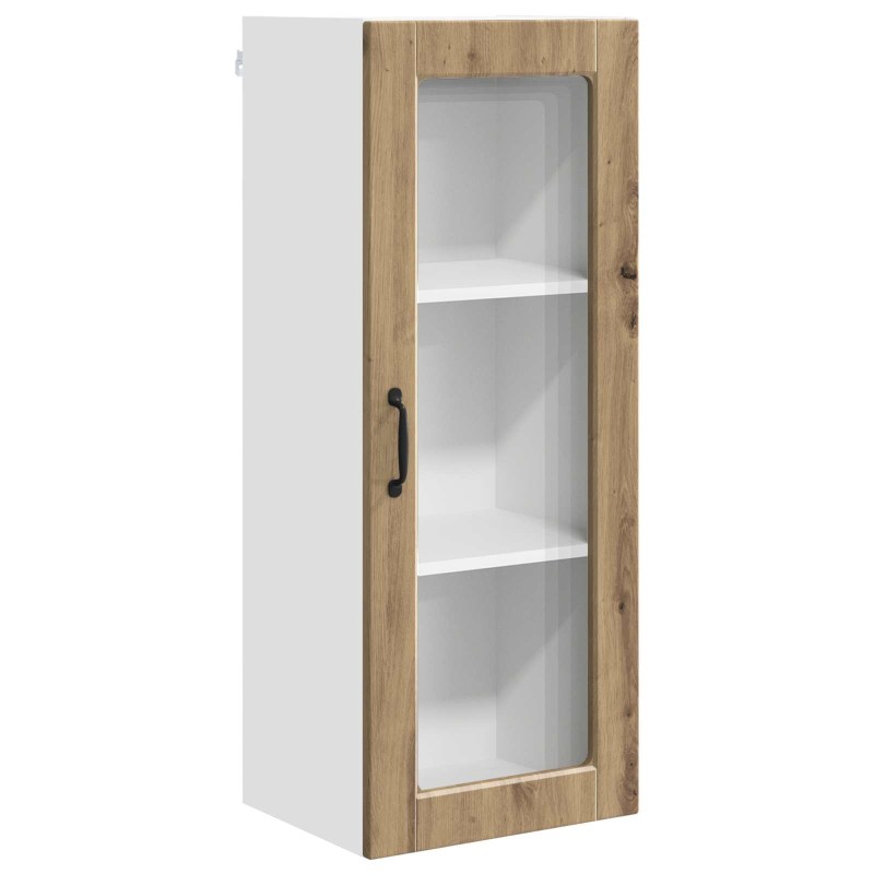 vidaXL Ραφιέρα τοίχου PORTO Artisan Oak 40 x 31 x 100 εκ.