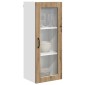 vidaXL Ραφιέρα τοίχου PORTO Artisan Oak 40 x 31 x 100 εκ.