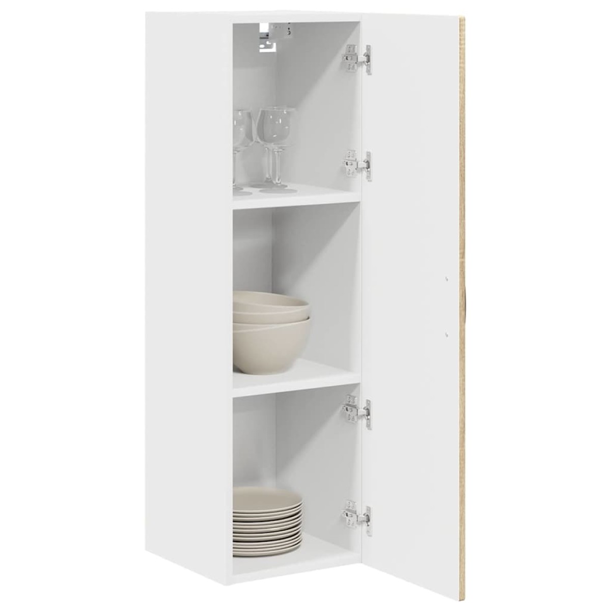 vidaXL Ντουλάπα Τοίχου PORTO Δρύς Sonoma 30 x 31 x 100 εκ.