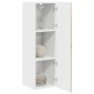 vidaXL Ντουλάπα Τοίχου PORTO Δρύς Sonoma 30 x 31 x 100 εκ.