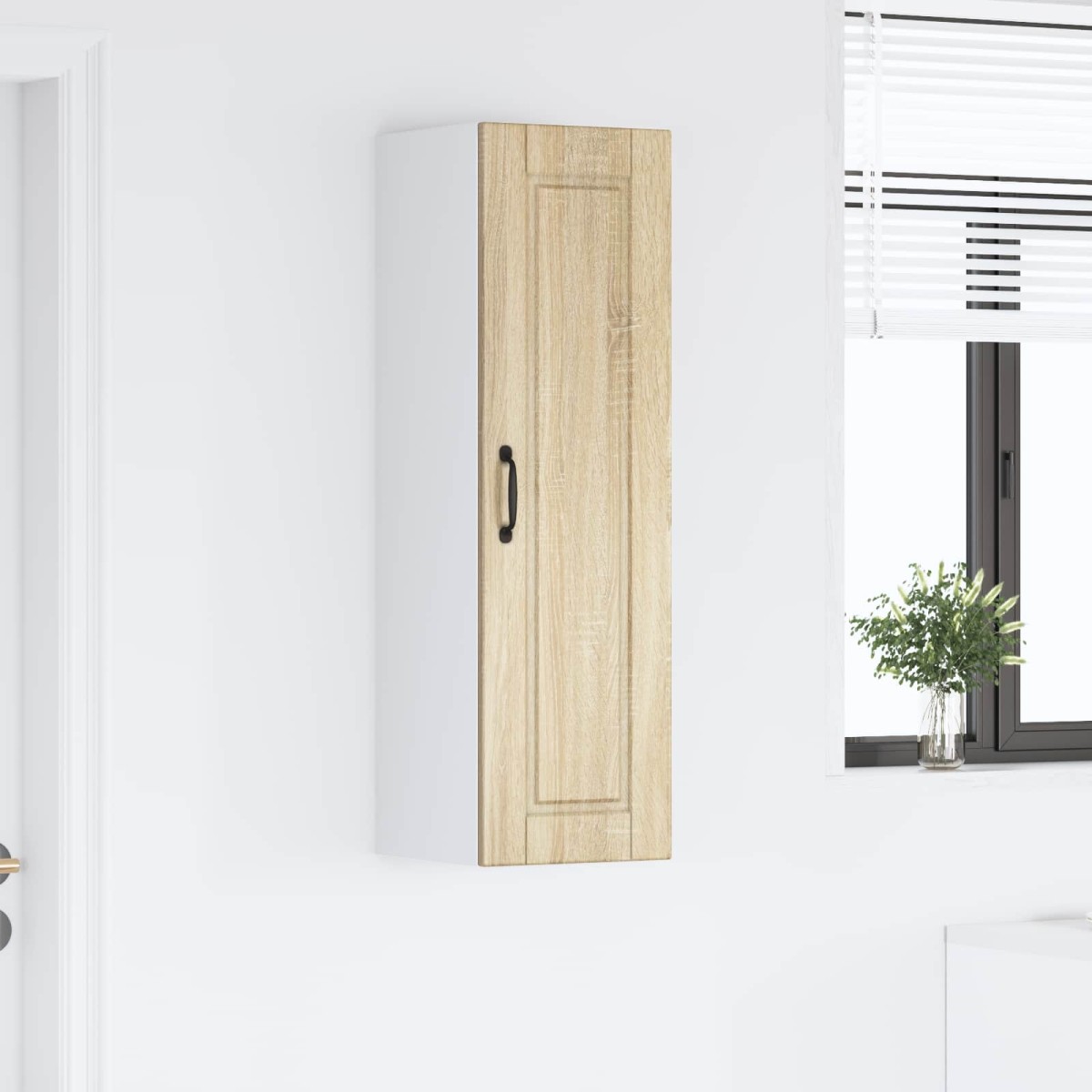 vidaXL Ντουλάπα Τοίχου PORTO Δρύς Sonoma 30 x 31 x 100 εκ.
