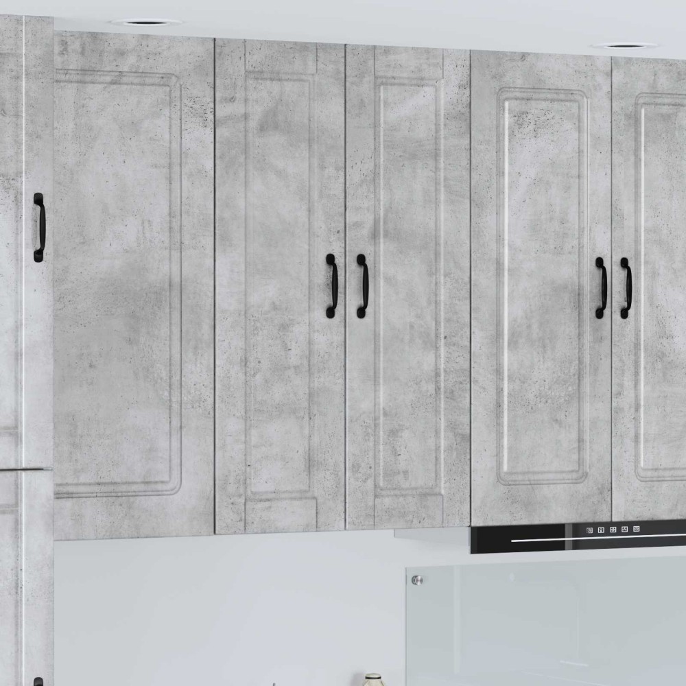 vidaXL Ντουλάπα Τοίχου PORTO Σκυρόδεμα Γκρι 30 x 31 x 100 εκ.