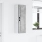 vidaXL Ντουλάπα Τοίχου PORTO Σκυρόδεμα Γκρι 30 x 31 x 100 εκ.