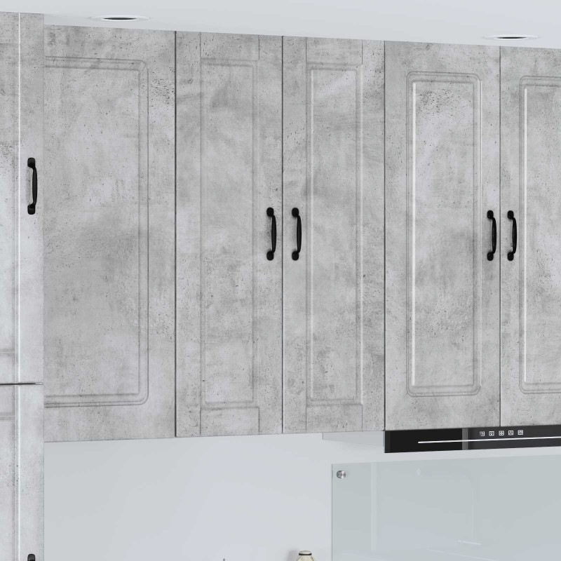 vidaXL Ντουλάπα Τοίχου PORTO Σκυρόδεμα Γκρι 30 x 31 x 100 εκ.