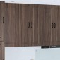 vidaXL Ντουλάπα Τοίχου PORTO Καφέ δρυς 30 x 31 x 100 εκ.