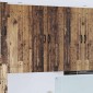 vidaXL Ντουλάπα Τοίχου PORTO Παλιό ξύλο 30 x 31 x 100 εκ.