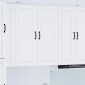 vidaXL Ντουλάπα Τοίχου PORTO Λευκό 40 x 31 x 100 εκ.