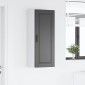 vidaXL Ντουλάπα Τοίχου PORTO Μαύρο 40 x 31 x 100 εκ.