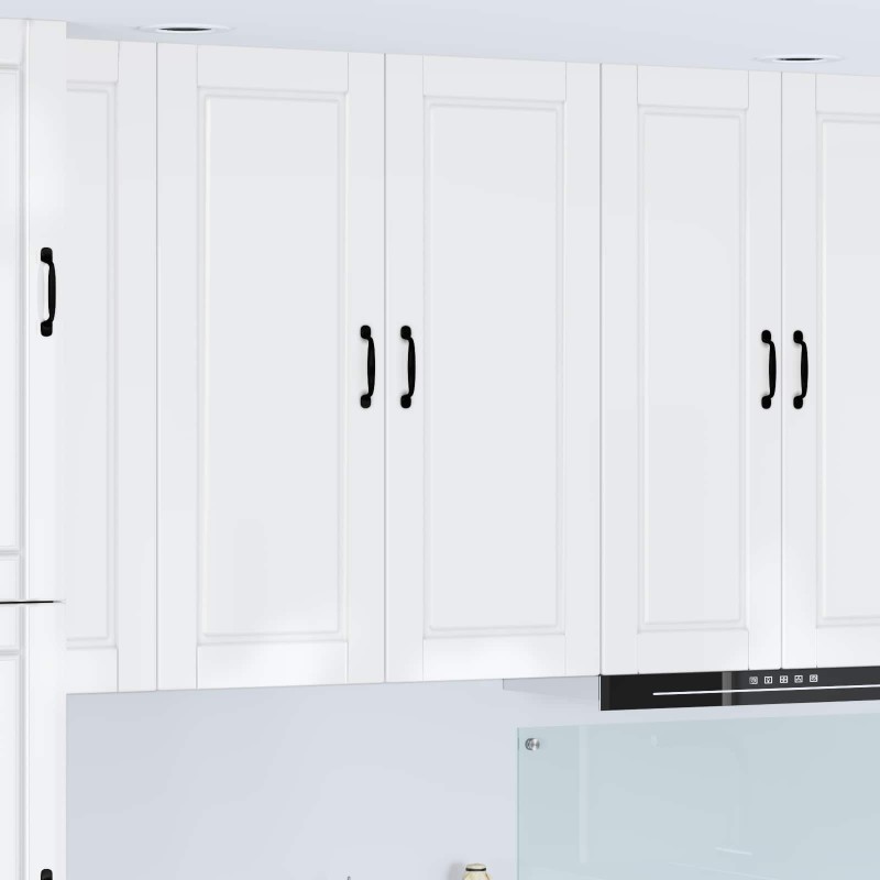 vidaXL Ντουλάπα Τοίχου PORTO Υψηλής γυαλάδας λευκό 40 x 31 x 100 εκ.