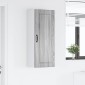 vidaXL Ντουλάπα Τοίχου PORTO Γκρίζο Σονομα 40 x 31 x 100 εκ.