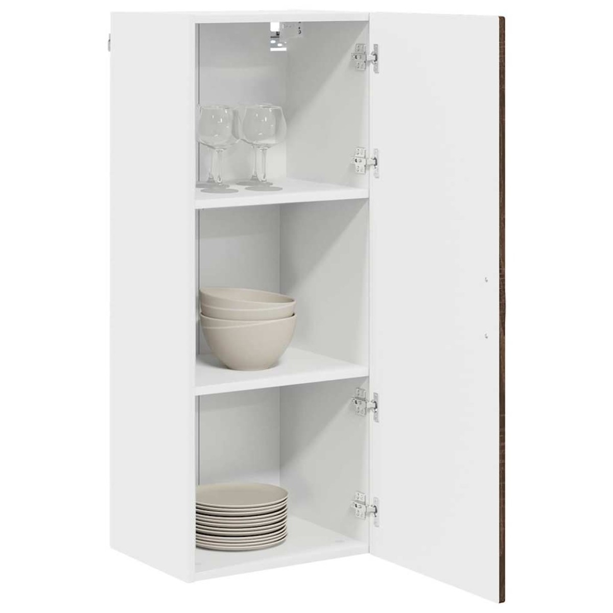 vidaXL Ντουλάπα Τοίχου PORTO Καφέ δρυς 40 x 31 x 100 εκ.