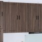 vidaXL Ντουλάπα Τοίχου PORTO Καφέ δρυς 40 x 31 x 100 εκ.