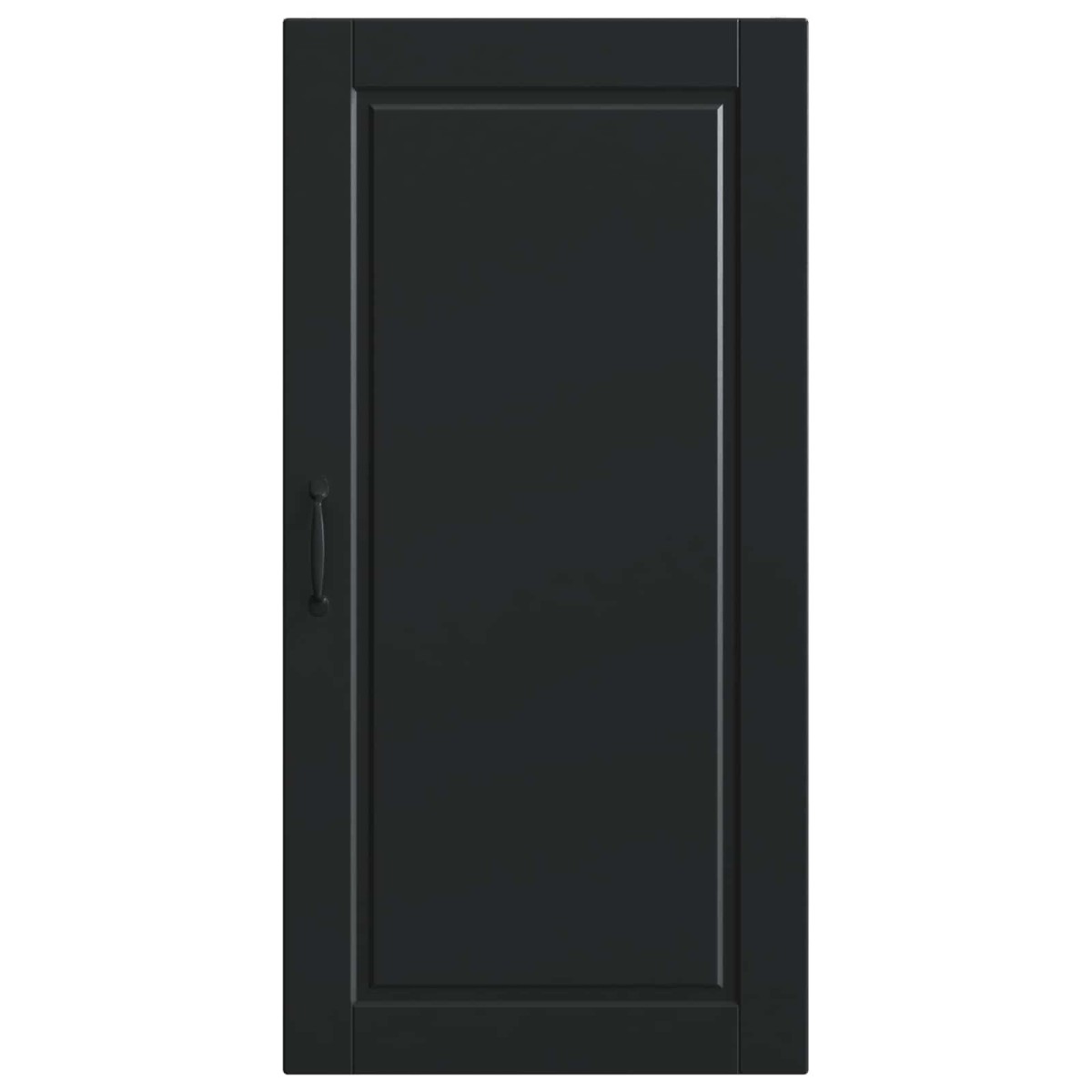 vidaXL Ντουλάπα Τοίχου PORTO Μαύρο 50 x 31 x 100 εκ.
