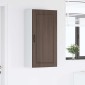 vidaXL Ντουλάπα Τοίχου PORTO Καφέ δρυς 50 x 31 x 100 εκ.