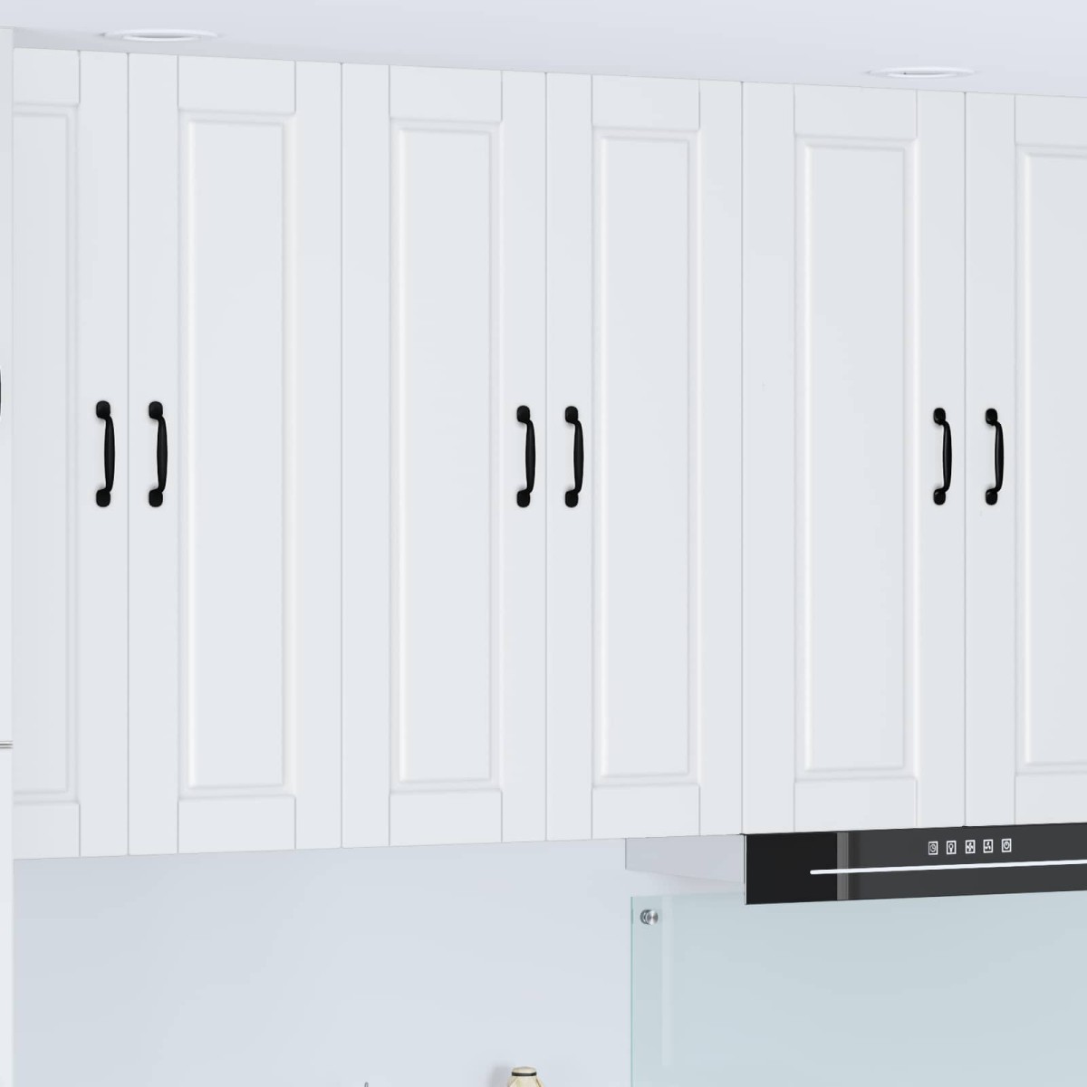 vidaXL Ντουλάπα Τοίχου PORTO Λευκό 60 x 31 x 100 εκ.