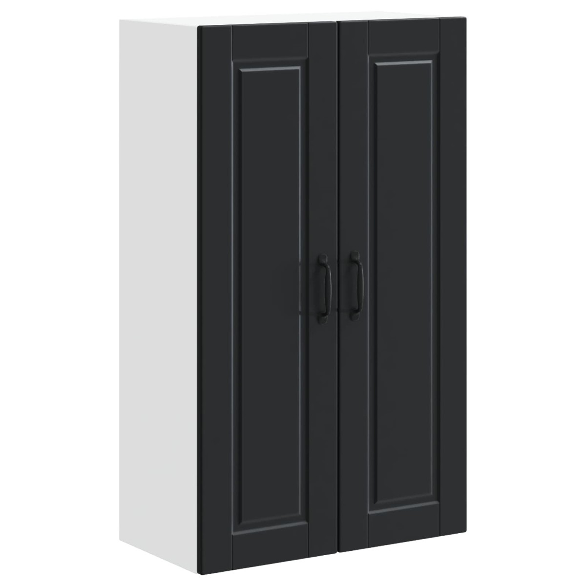 vidaXL Ντουλάπα Τοίχου PORTO Μαύρο 60 x 31 x 100 εκ.
