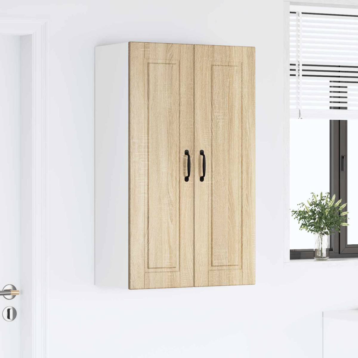 vidaXL Ντουλάπα Τοίχου PORTO Δρύς Sonoma 60 x 31 x 100 εκ.