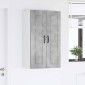 vidaXL Ντουλάπα Τοίχου PORTO Σκυρόδεμα Γκρι 60 x 31 x 100 εκ.