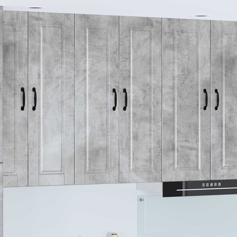 vidaXL Ντουλάπα Τοίχου PORTO Σκυρόδεμα Γκρι 60 x 31 x 100 εκ.