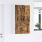 vidaXL Ντουλάπα Τοίχου PORTO Καπνιστό Δρύς 60 x 31 x 100 εκ.