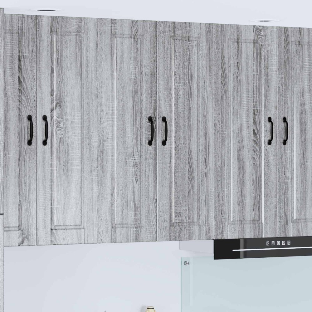 vidaXL Ντουλάπα Τοίχου PORTO Γκρίζο Σονομα 60 x 31 x 100 εκ.