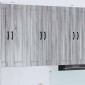 vidaXL Ντουλάπα Τοίχου PORTO Γκρίζο Σονομα 60 x 31 x 100 εκ.