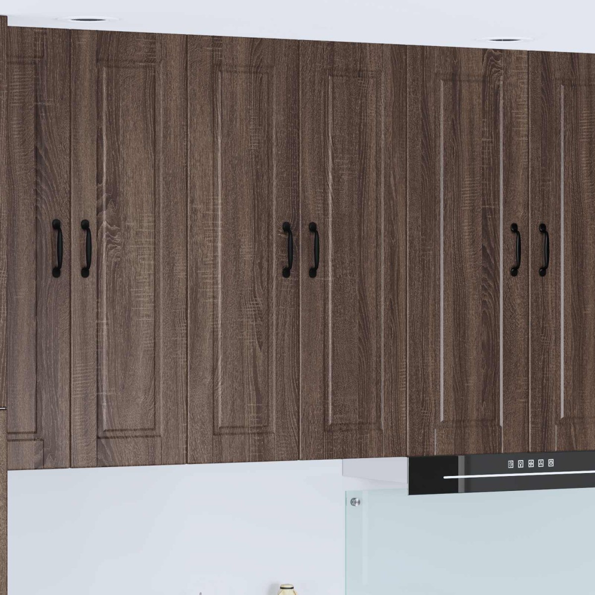 vidaXL Ντουλάπα Τοίχου PORTO Καφέ δρυς 60 x 31 x 100 εκ.