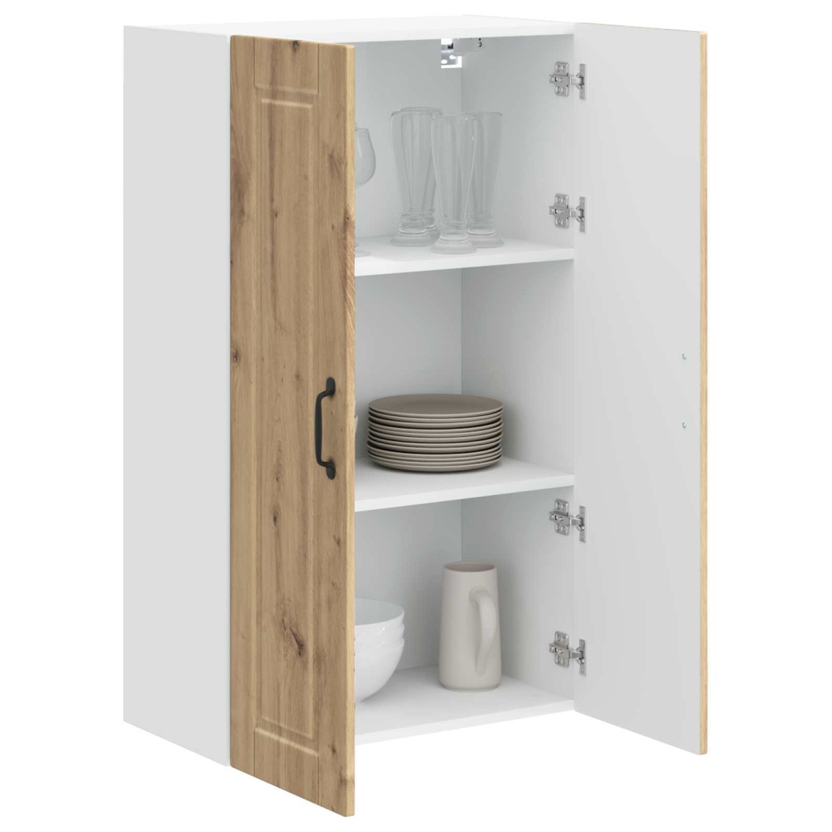 vidaXL Ντουλάπα Τοίχου PORTO Artisan Oak 60 x 31 x 100 εκ.