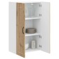vidaXL Ντουλάπα Τοίχου PORTO Artisan Oak 60 x 31 x 100 εκ.