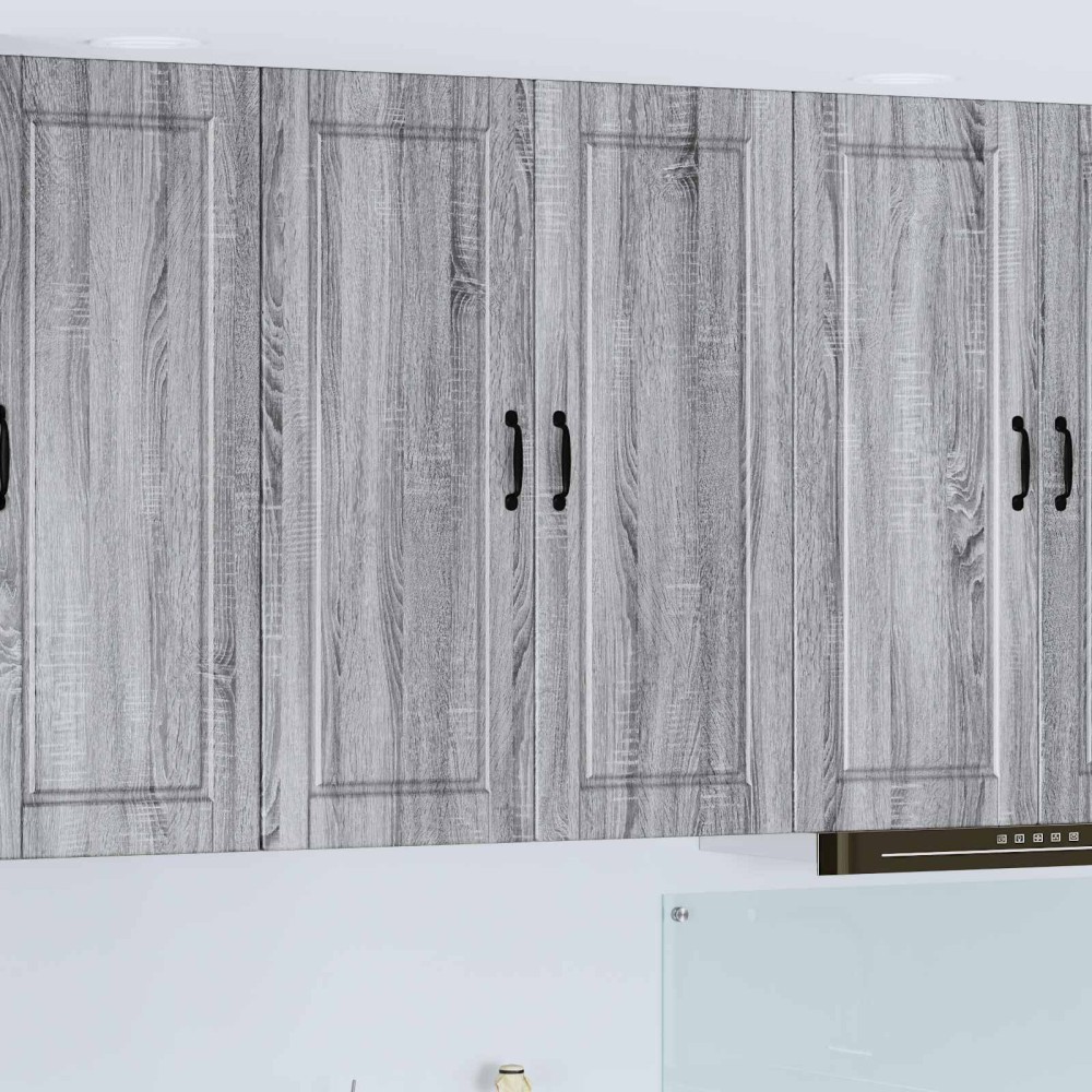 vidaXL Ντουλάπα Τοίχου PORTO Γκρίζο Σονομα 80 x 31 x 100 εκ.