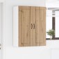 vidaXL Ντουλάπα Τοίχου PORTO Artisan Oak 80 x 31 x 100 εκ.